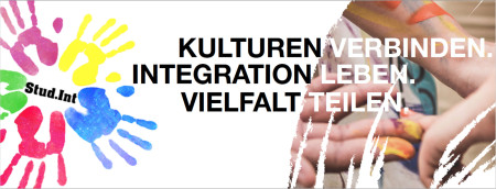 Stud.Int verfolgt das Ziel, den interkulturellen Dialog zwischen Studierenden und Geflüchteten mit konkreten Maßnahmen und Unterstützungsangeboten zu fördern.