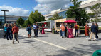 Strahlender Sonnenschein beim ersten HSHL-Grillfest am Campus Hamm