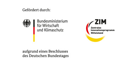 Logos BMWK und ZIM